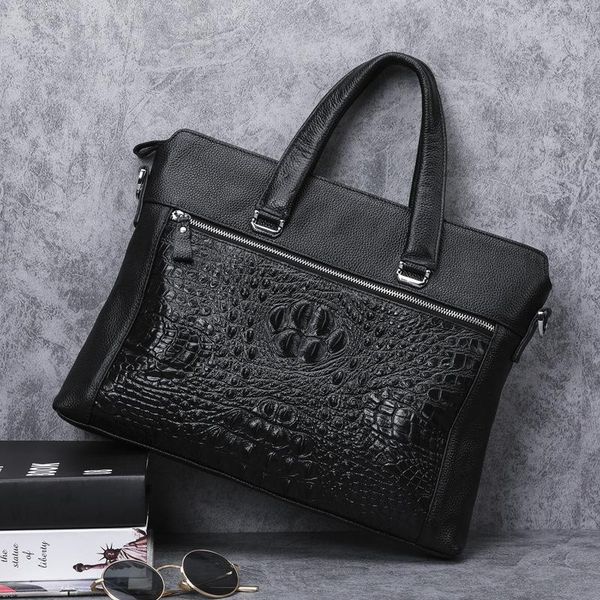 genuine leather briefcase male cowhide package soft handbag man single shoulder messenger document computer office bags for men
genuine leather briefcase male cowhide package soft handbag man single shoulder messenger document computer office bags for men