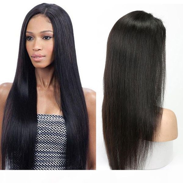 silky straight cuticle aligned human hair 360 full lace frontal wigs with baby hair 24 inch pre plucked brazilian virgin hair, Black;brown
silky straight cuticle aligned human hair 360 full lace frontal wigs with baby hair 24 inch pre plucked brazilian virgin hair, Black;brown