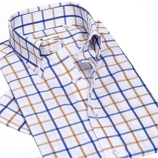 deepocean american pure cotton plaid men's shirt casual fashion thin section slim trend1, White;black
deepocean american pure cotton plaid men's shirt casual fashion thin section slim trend1, White;black