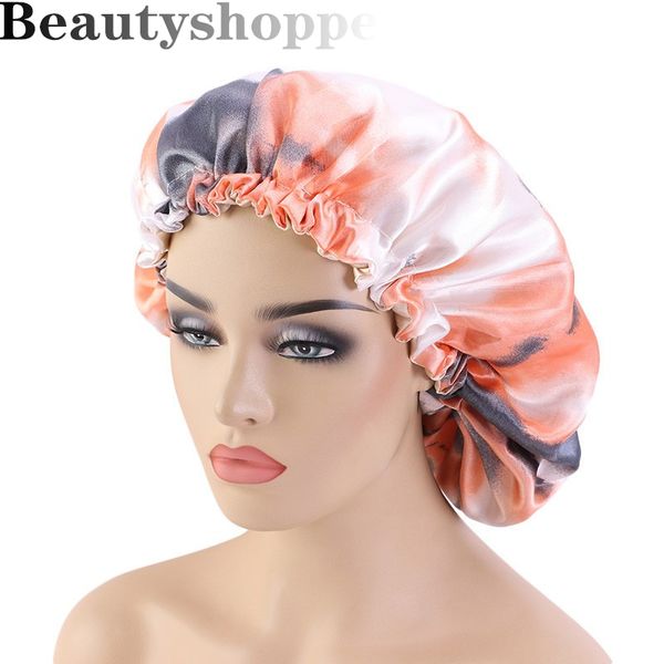 beanie/skull caps satin bonnet for women double layer adjustable elastic band sleep cap silky hair care hat ladies curly protect accessories, Blue;gray
beanie/skull caps satin bonnet for women double layer adjustable elastic band sleep cap silky hair care hat ladies curly protect accessories, Blue;gray