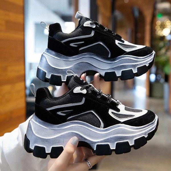 women chunky sneakers female hight increasing daddy shoes ladies platform thick sole vulcanized women's running casual flats #949n
women chunky sneakers female hight increasing daddy shoes ladies platform thick sole vulcanized women's running casual flats #949n