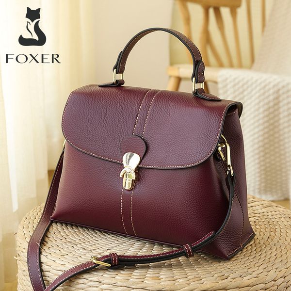 foxer large capacity ladies commute handle bag genuine leather women soft shoulder bags female stylish purse lady elegant totes c0121
foxer large capacity ladies commute handle bag genuine leather women soft shoulder bags female stylish purse lady elegant totes c0121