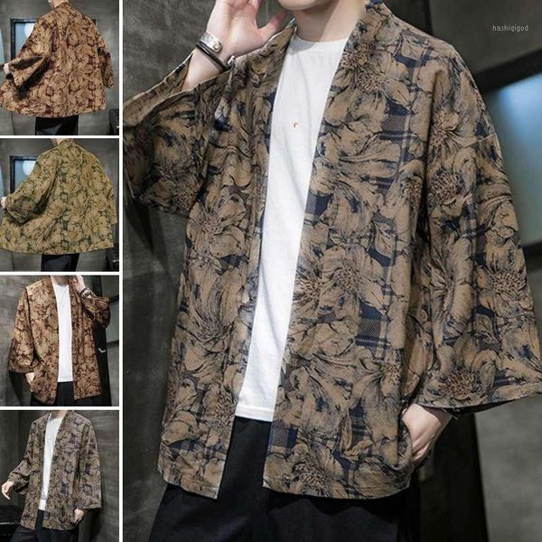 incerun 2020 man vintage chinese style shirts men floral kimono shirt casual long sleeve cardigan outwear loose cotton 5xl1, White;black
incerun 2020 man vintage chinese style shirts men floral kimono shirt casual long sleeve cardigan outwear loose cotton 5xl1, White;black
