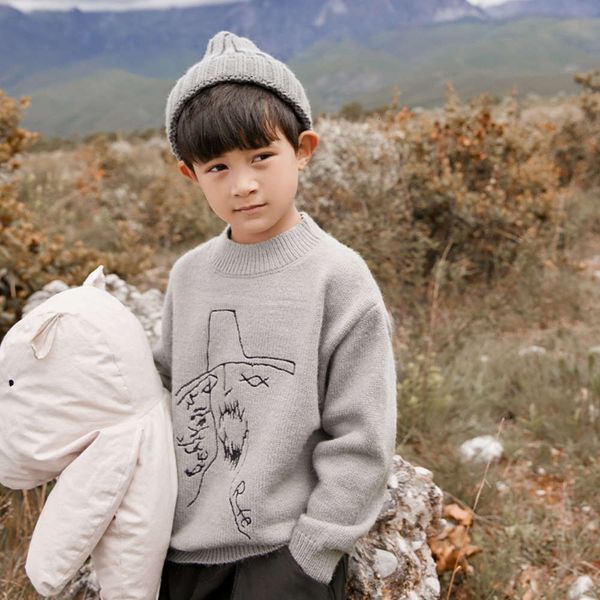 boys' sweater wear 2020 new autumn and winter t-shirt middle school children's round neck pullover bottom coat, Blue
boys' sweater wear 2020 new autumn and winter t-shirt middle school children's round neck pullover bottom coat, Blue