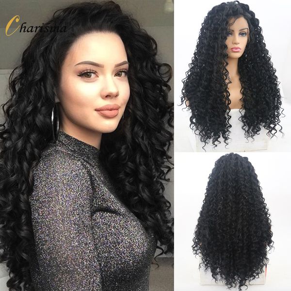 costume accessories synthetic lace front wig with baby hair kinky curly lace wigs for black women heat resistant fiber long curly wigs, Silver
costume accessories synthetic lace front wig with baby hair kinky curly lace wigs for black women heat resistant fiber long curly wigs, Silver