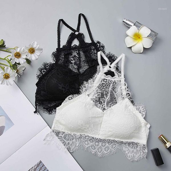 wireless bralette for women female lace bra underwear fashion backless crop wire lingerie1, Red;black
wireless bralette for women female lace bra underwear fashion backless crop wire lingerie1, Red;black