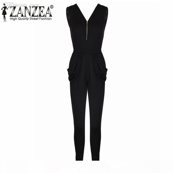 wholesale-new 2016 zanzea summer rompers womens jumpsuit v neck sleeveless playsuit bodycon casual bodysuit long trousers plus size, Black;white
wholesale-new 2016 zanzea summer rompers womens jumpsuit v neck sleeveless playsuit bodycon casual bodysuit long trousers plus size, Black;white
