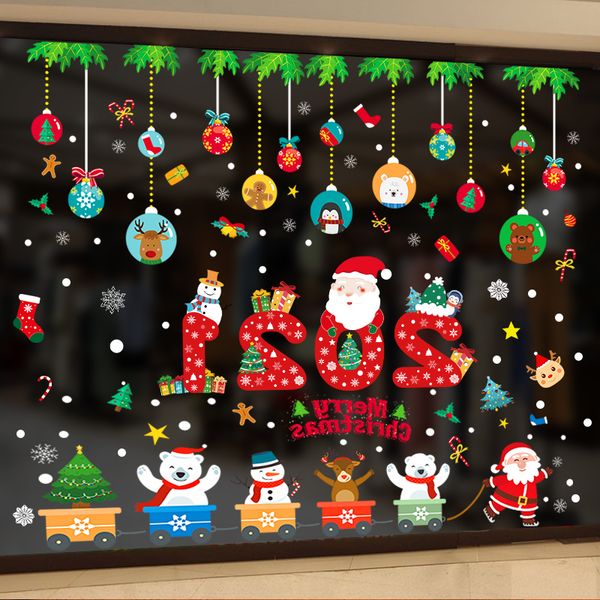 wall shop window 2021 layout flower decoration glass santa tree creative door sticker cool
wall shop window 2021 layout flower decoration glass santa tree creative door sticker cool
