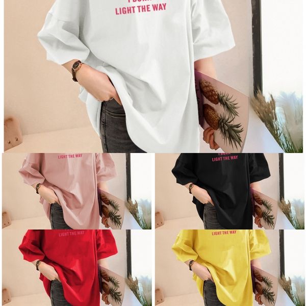 qopzh летних корейского алфавита символов печать экипаж футболка женщина свободно случайный универсальный студент топ с коротким рукавом шея, White
qopzh летних корейского алфавита символов печать экипаж футболка женщина свободно случайный универсальный студент топ с коротким рукавом шея, White