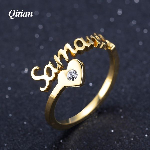 personalized name rings gold color heart sprial ring for women stainless steel men jewelry not fade for women 201006, Golden;silver
personalized name rings gold color heart sprial ring for women stainless steel men jewelry not fade for women 201006, Golden;silver