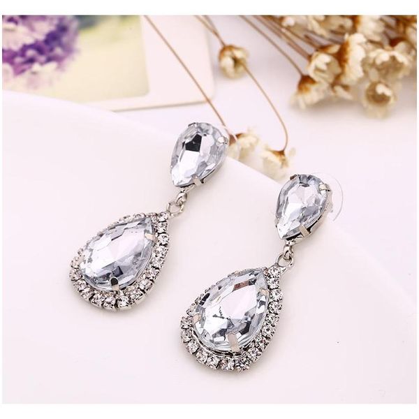 bride earrings cosmetic geo zhaohao popular rhinestone water drop earrings crystal drop earring wedding dre sqcdif homes2007, Silver
bride earrings cosmetic geo zhaohao popular rhinestone water drop earrings crystal drop earring wedding dre sqcdif homes2007, Silver