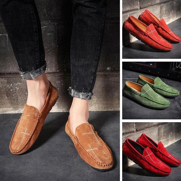 2020 new trendy slip-on men loafers comfortable casual leather shoes men flat moccasins mans walking footwear 8 color size 38-48 #8n9f
2020 new trendy slip-on men loafers comfortable casual leather shoes men flat moccasins mans walking footwear 8 color size 38-48 #8n9f