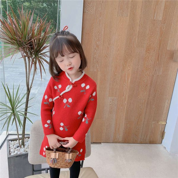 korean autumn children's winter 2020 new drs girls' hanfu annual chine sle sweater, Blue
korean autumn children's winter 2020 new drs girls' hanfu annual chine sle sweater, Blue