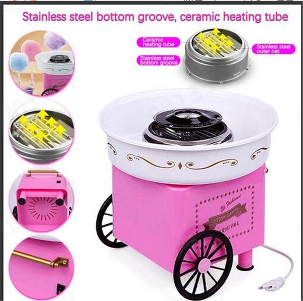 new 110v 220v mini sweet automatic cotton candy maker machine household diy 500w cotton candy maker sugar floss machine for kids
new 110v 220v mini sweet automatic cotton candy maker machine household diy 500w cotton candy maker sugar floss machine for kids