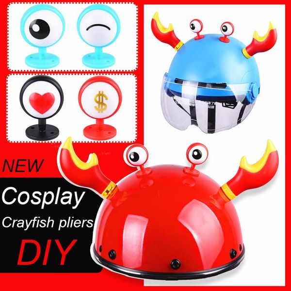 1pcs car motorcycle helmet diy crayfish motocross full face off road helmet decoration sticker cosplay car styling accessories
1pcs car motorcycle helmet diy crayfish motocross full face off road helmet decoration sticker cosplay car styling accessories
