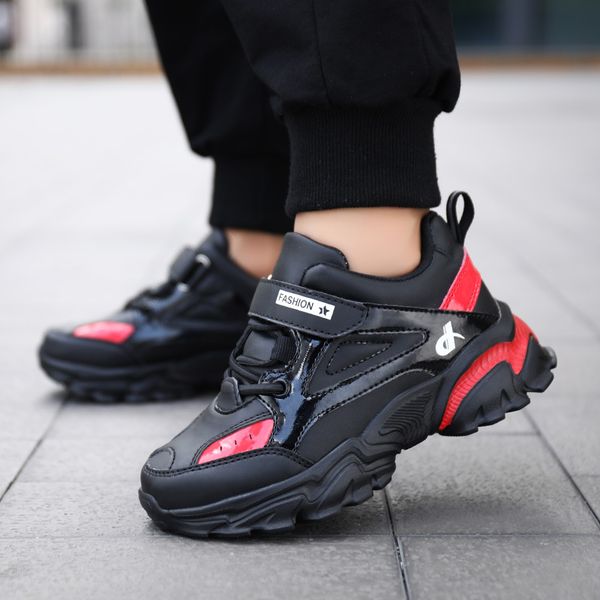 children sport sneakers shoes kids lightweight leather running shoes boys girls basketball shoes kids casual chaussure, Black
children sport sneakers shoes kids lightweight leather running shoes boys girls basketball shoes kids casual chaussure, Black