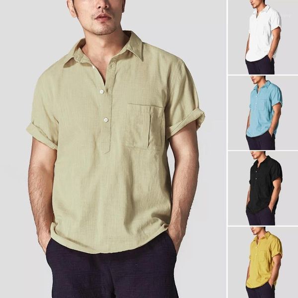 short sleeve shirts men streetwear camisa 2019 men's baggy cotton linen solid color short sleeve retro shirts blouse -3xl1, White;black
short sleeve shirts men streetwear camisa 2019 men's baggy cotton linen solid color short sleeve retro shirts blouse -3xl1, White;black