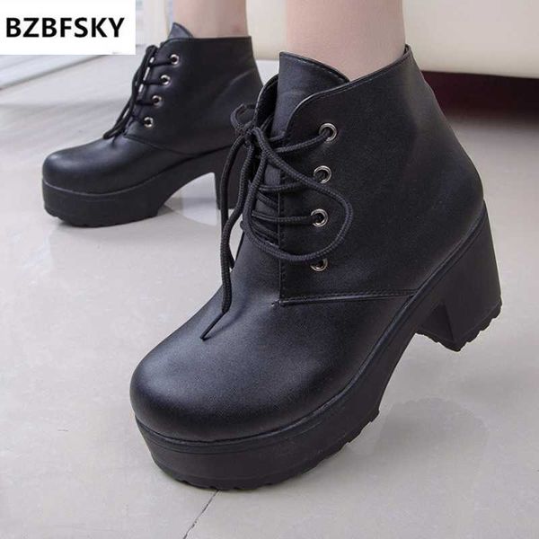 new fashion black&white women platform heels ankle boots thick heel platform shoes combat boots women shoes ing
new fashion black&white women platform heels ankle boots thick heel platform shoes combat boots women shoes ing