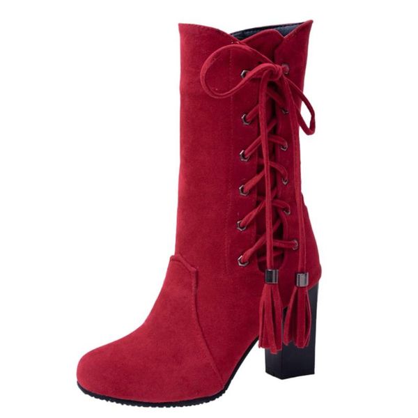 boots women's boots women's side zip tassel lace-up med-tube bare booties square heel flock #yb40, Black
boots women's boots women's side zip tassel lace-up med-tube bare booties square heel flock #yb40, Black