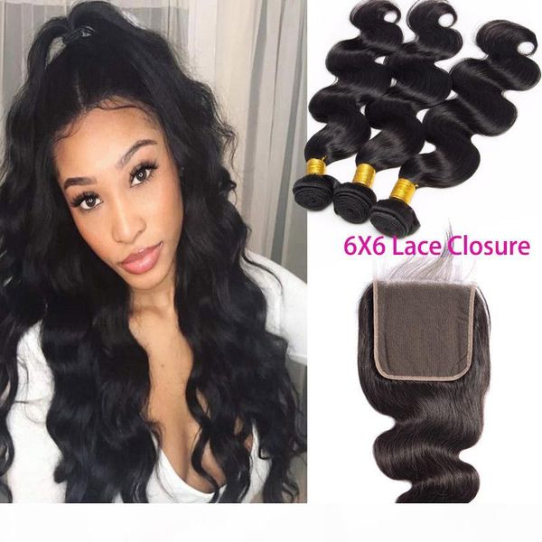 peruvian body wave mink 3 bundles with 6x6 lace closure natural color vigin hair extensions 8-30inch hair wefts with 6*6 closure, Black;brown
peruvian body wave mink 3 bundles with 6x6 lace closure natural color vigin hair extensions 8-30inch hair wefts with 6*6 closure, Black;brown