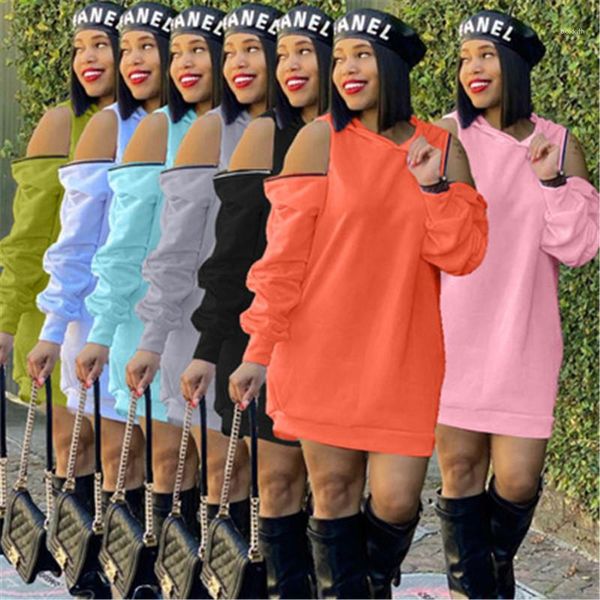 designer female autumn new casual mini dress ladies zipper loose dress fashion trend long sleeve hooded short skirts, Black;gray
designer female autumn new casual mini dress ladies zipper loose dress fashion trend long sleeve hooded short skirts, Black;gray