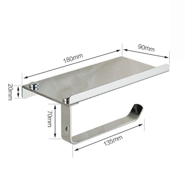 304 stainless steel roll paper holder toilet cell phone rack tissue box toilet toilet paper holder paper towel holder punch
304 stainless steel roll paper holder toilet cell phone rack tissue box toilet toilet paper holder paper towel holder punch