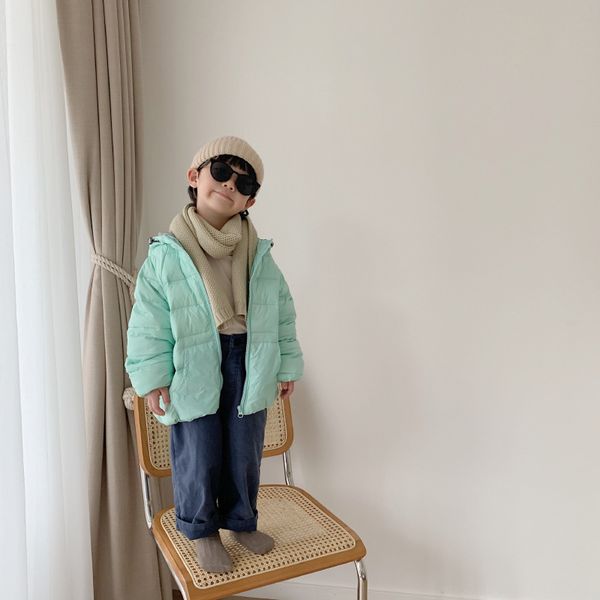 winter children fashion contrast colored down jacket 2020 boys and girls light candy color hooded loose coats lj201126, Blue;gray
winter children fashion contrast colored down jacket 2020 boys and girls light candy color hooded loose coats lj201126, Blue;gray