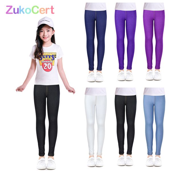 jeggings jeans for girls pencil knit imitation jeans kids candy colore mid waist full length pants children clothing lj201127, Blue
jeggings jeans for girls pencil knit imitation jeans kids candy colore mid waist full length pants children clothing lj201127, Blue
