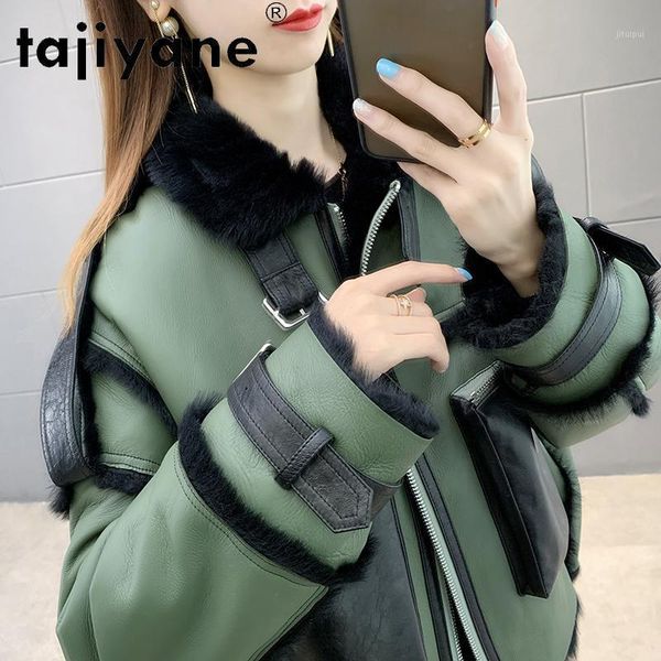 tajiyane 2020 winter women's fur coat women 100% wool jacket woman genuine sheepskin coats korean style mujeres abrigos tn14901, Black
tajiyane 2020 winter women's fur coat women 100% wool jacket woman genuine sheepskin coats korean style mujeres abrigos tn14901, Black
