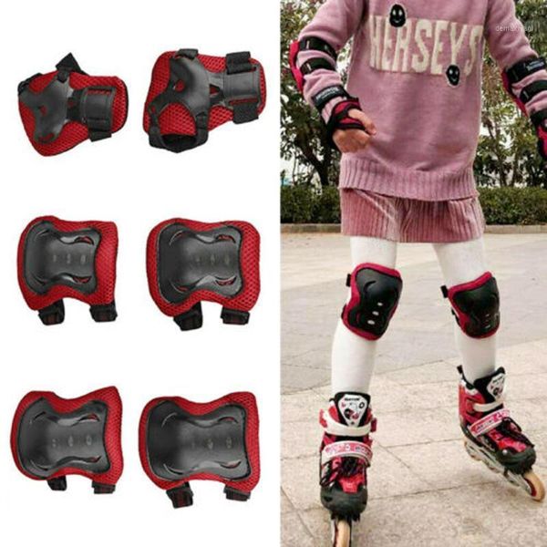 6pcs/set skating kids protective gear cycling knee pad bike safety protection accessories sportswear1, Black;gray
6pcs/set skating kids protective gear cycling knee pad bike safety protection accessories sportswear1, Black;gray