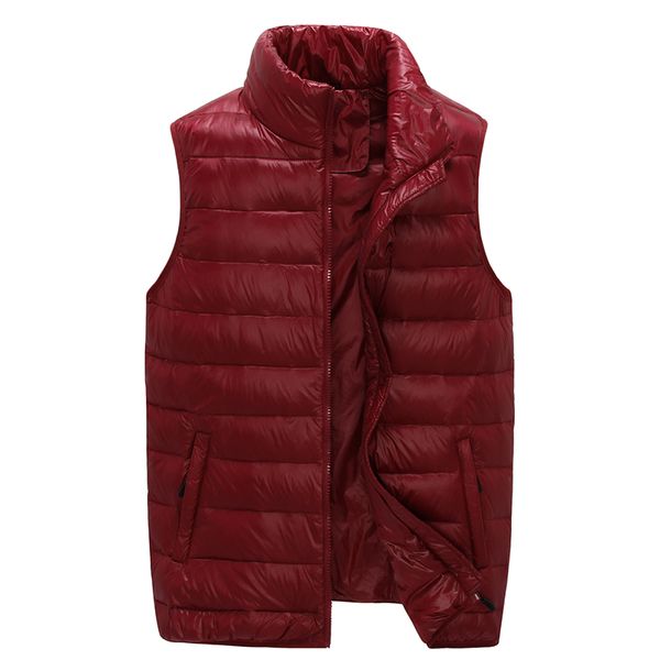 winter duck down men sleeveless jacket men winter ultralight white duck down vest reversible windproof warm waistcoat, Black;brown
winter duck down men sleeveless jacket men winter ultralight white duck down vest reversible windproof warm waistcoat, Black;brown