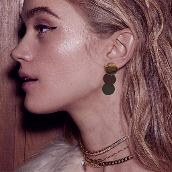 dangle & chandelier european and american fashion selling simple wild earrings colored metal multilayer disc ladies atmospheric alloy, Silver
dangle & chandelier european and american fashion selling simple wild earrings colored metal multilayer disc ladies atmospheric alloy, Silver