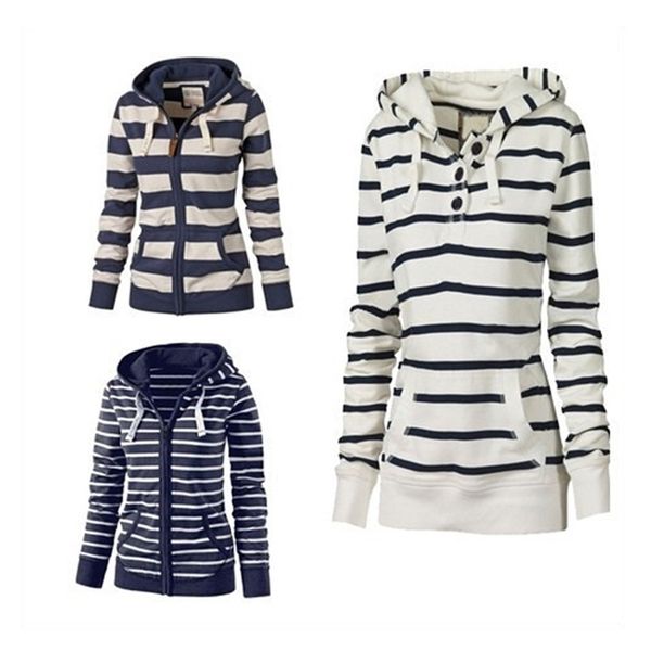 big yard striped hoodies women coats casual winter ladies sweatshirt spring long sleeve female suits 201209, Black
big yard striped hoodies women coats casual winter ladies sweatshirt spring long sleeve female suits 201209, Black