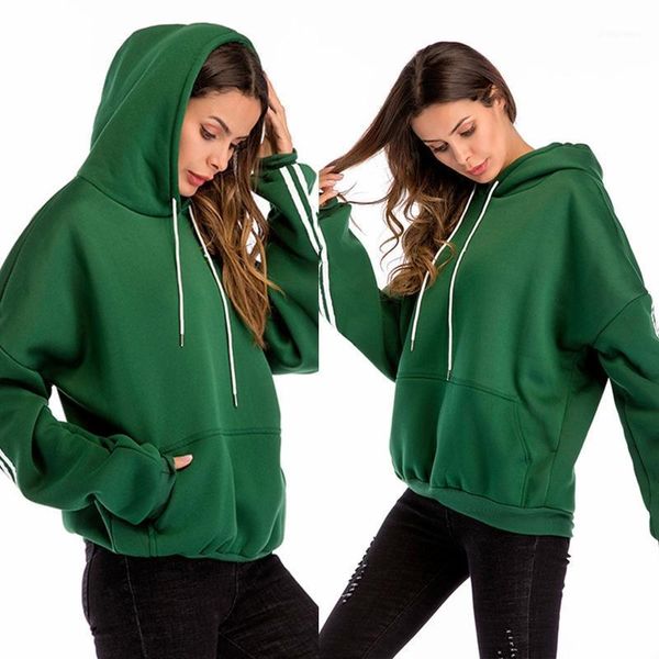 women autumn batwing long sleeve hoodies solid color stripes printed drawstring sweatshirt casual baggy loose pullover with1, Black
women autumn batwing long sleeve hoodies solid color stripes printed drawstring sweatshirt casual baggy loose pullover with1, Black