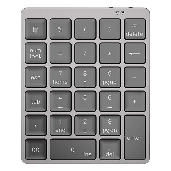 n960 bluetooth keyboard aluminum 28-key usb charging ultra-thin bluetooth wireless numeric keyboard
n960 bluetooth keyboard aluminum 28-key usb charging ultra-thin bluetooth wireless numeric keyboard