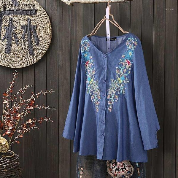 5xl zanzea spring v neck tunic casual denim blue party blouse women solid long sleeve embroidered shirts female blusas1, White
5xl zanzea spring v neck tunic casual denim blue party blouse women solid long sleeve embroidered shirts female blusas1, White