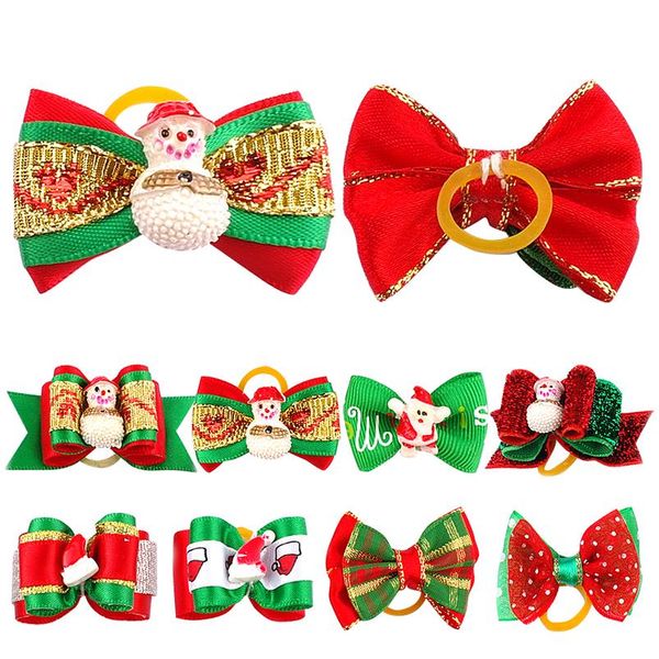 20 шт. / лот собака бантики для собак pet cat dog hair bows для рождественских фестиваль собака аксессуары для волос с резиновой лентой жера
20 шт. / лот собака бантики для собак pet cat dog hair bows для рождественских фестиваль собака аксессуары для волос с резиновой лентой жера