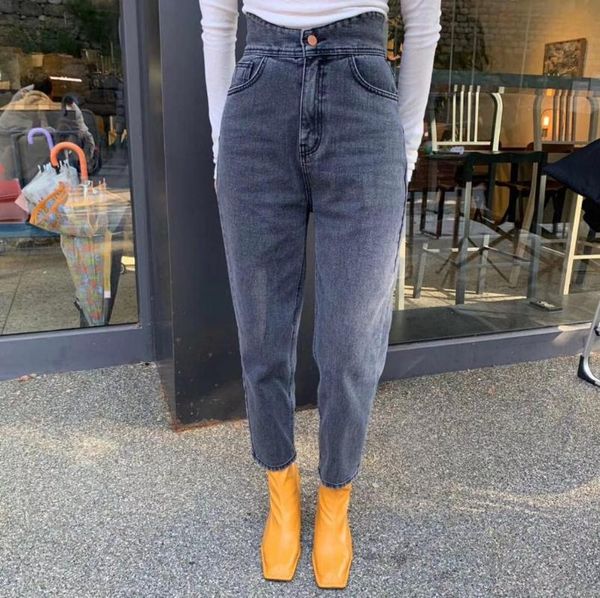 women's jeans spring autumn fashion cotton denim women high waist back retro harem washed office lady casual female, Blue
women's jeans spring autumn fashion cotton denim women high waist back retro harem washed office lady casual female, Blue