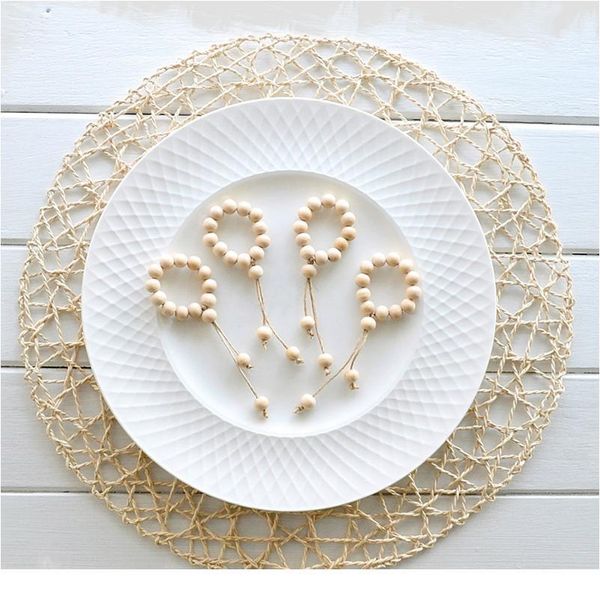 4pcs handmade natural wooden bead napkin rings holder for weddings party home l decor table dinner decoration new jllifz
4pcs handmade natural wooden bead napkin rings holder for weddings party home l decor table dinner decoration new jllifz