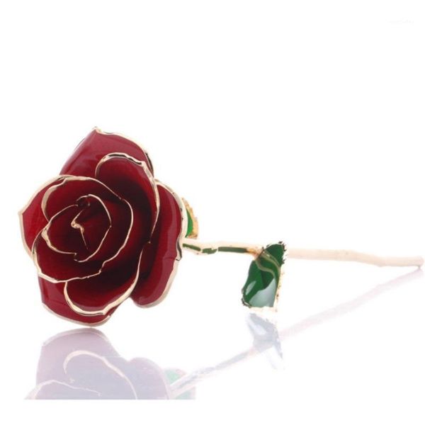 24k gold foil long stem trim rose flower romantic gift for the loved one mothers' day gifts (with bracket)1
24k gold foil long stem trim rose flower romantic gift for the loved one mothers' day gifts (with bracket)1