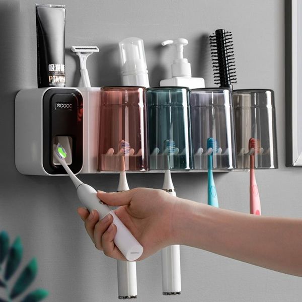 wall mount automatic toothpaste dispenser bathroom accessories set toothpaste squeezer dispenser bathroom toothbrush holder
wall mount automatic toothpaste dispenser bathroom accessories set toothpaste squeezer dispenser bathroom toothbrush holder