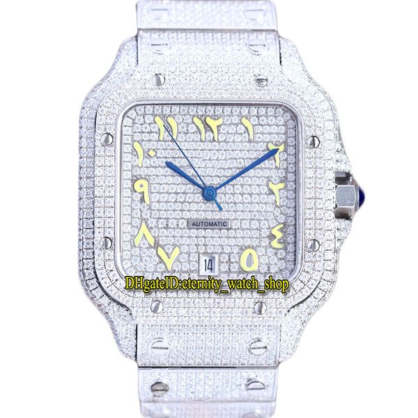 2022 twf ss0013 paved diamonds eta a2824 automatic mens watch fully iced out diamond yellow arabic dial 316l stainless steel bracelet jewelr, Slivery;brown
2022 twf ss0013 paved diamonds eta a2824 automatic mens watch fully iced out diamond yellow arabic dial 316l stainless steel bracelet jewelr, Slivery;brown