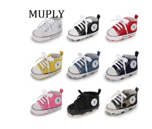 baby shoes boy girl star solid sneaker cotton soft anti-slip sole newborn infant first walkers toddler casual canvas crib shoes, Black;red
baby shoes boy girl star solid sneaker cotton soft anti-slip sole newborn infant first walkers toddler casual canvas crib shoes, Black;red