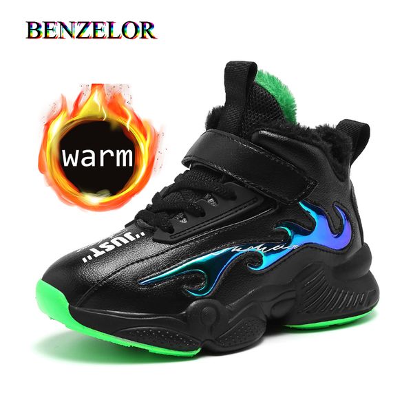 high sports girls basketball shoes for boys winter sneakers kids children warm fur plush children's casual sneaker girl's, Black
high sports girls basketball shoes for boys winter sneakers kids children warm fur plush children's casual sneaker girl's, Black