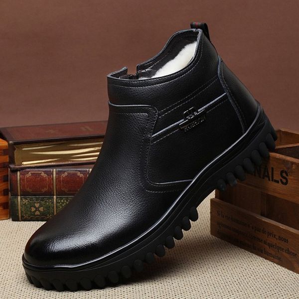 winter wool men's leather warm leisure shoes british round toe short plush ankle boots sheep fur plus large size 11 12 13, Red;white
winter wool men's leather warm leisure shoes british round toe short plush ankle boots sheep fur plus large size 11 12 13, Red;white