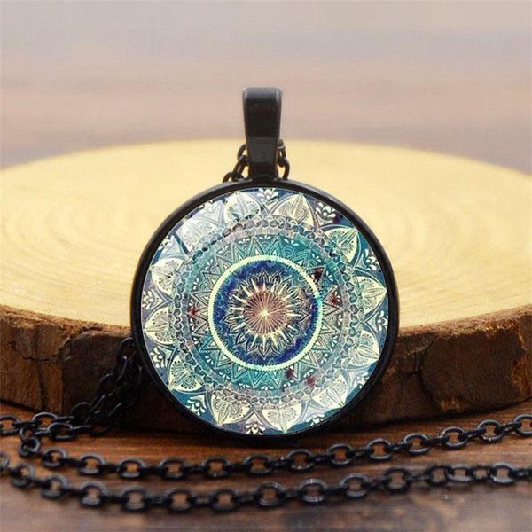 buddhism mandala chakra glass cabochon pendant yoga flower charm necklace for women man jewelry, Silver
buddhism mandala chakra glass cabochon pendant yoga flower charm necklace for women man jewelry, Silver