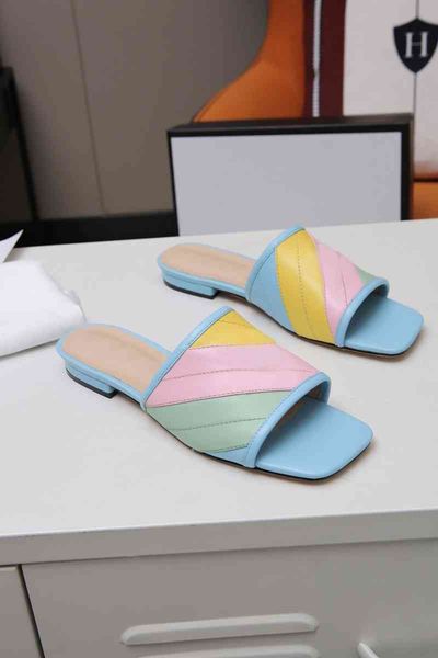 slippers slides summer outdoor women flip flops leather with double metal rainbow black white brown slippers summer beach box k1fw
slippers slides summer outdoor women flip flops leather with double metal rainbow black white brown slippers summer beach box k1fw