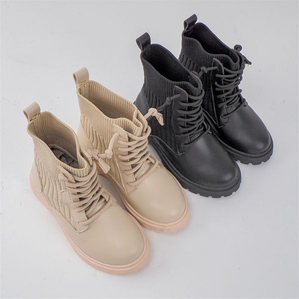 children boots 2020 autumn shoes boys girls non-slip knitting ankle boots kids leather boots fashion sneakers pu leather shoes lj201202, Black;grey
children boots 2020 autumn shoes boys girls non-slip knitting ankle boots kids leather boots fashion sneakers pu leather shoes lj201202, Black;grey