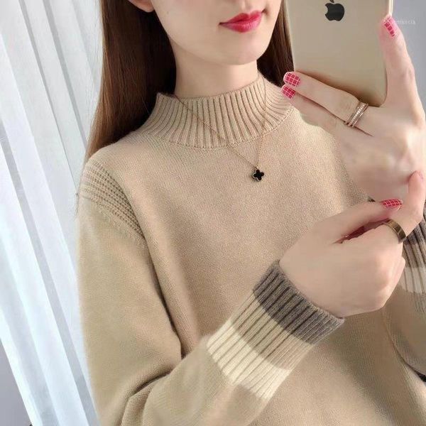 winter women turtleneck sweaters pullover sweater knitted wool sweater all-match thickened fleece bottoming shirt1, White;black
winter women turtleneck sweaters pullover sweater knitted wool sweater all-match thickened fleece bottoming shirt1, White;black