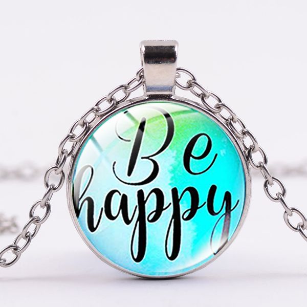 be brave be happy color collision p necklace inspirational word quote charm lovely crystal pendant for birthday gift, Silver
be brave be happy color collision p necklace inspirational word quote charm lovely crystal pendant for birthday gift, Silver